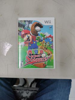 Mario Super Sluggers Nintendo Wii Game