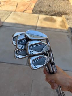 Wilson Dynapwr Irons + Wedge