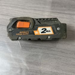 Ridgid 18v battery 2ah