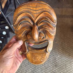 Authentic Wooden Mask 