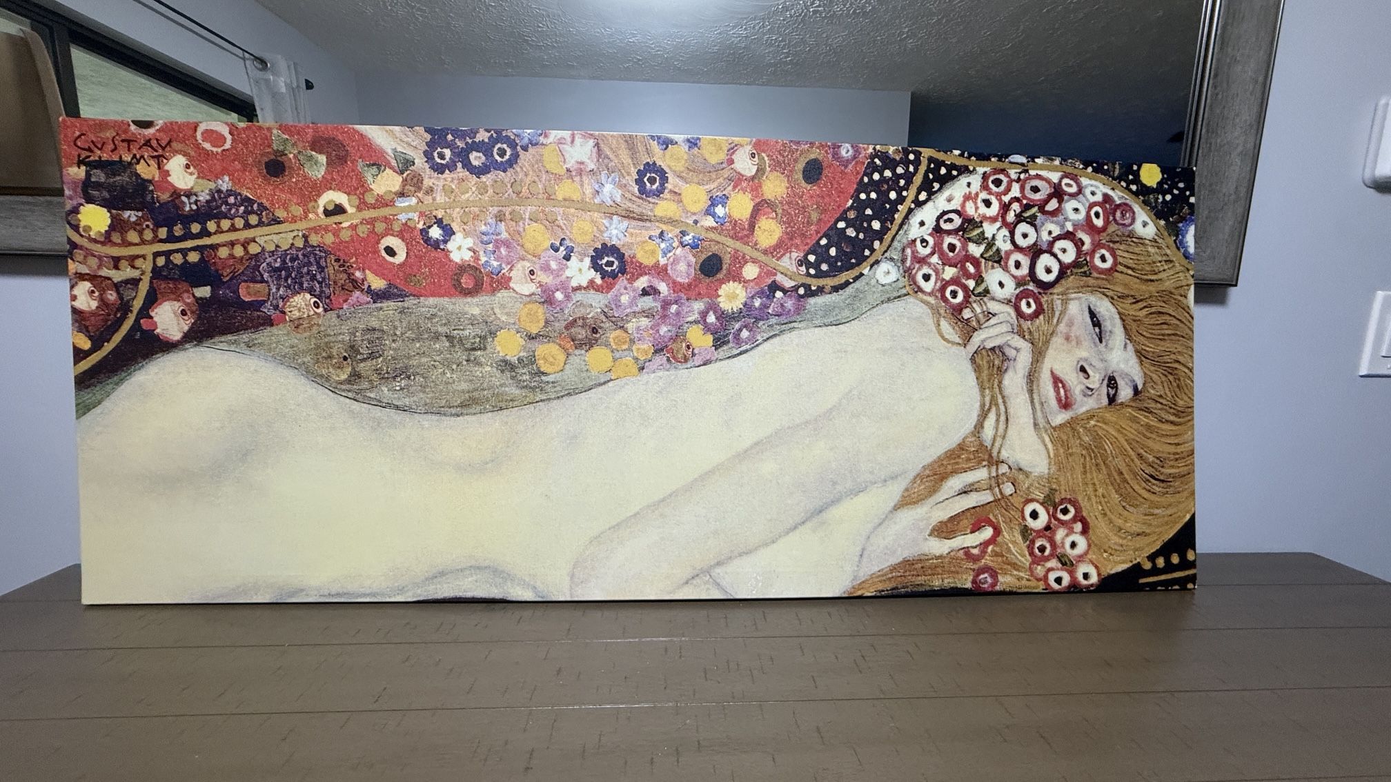 Gustav Klimt Sea Serpents