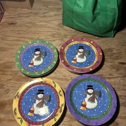 Christmas Plates