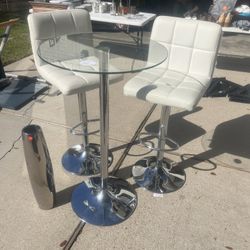 High Bar Table & Chairs