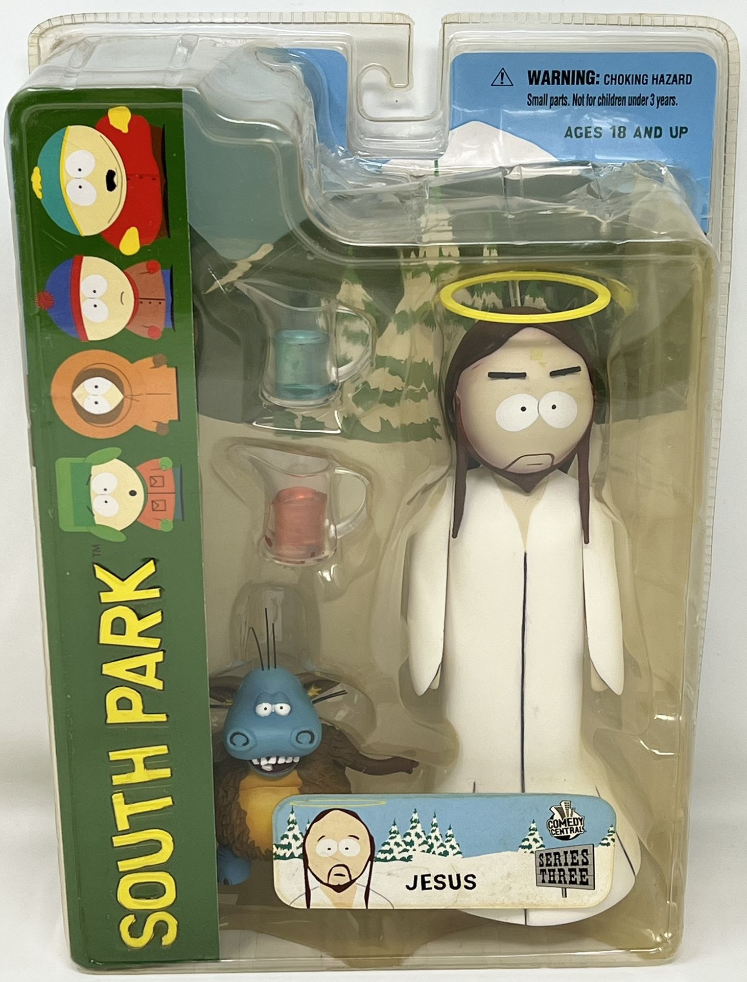 South Park Jesus フィギュア シリーズ3 Mezco Mezco South Park Series 3 Jesus with God Action Figure with