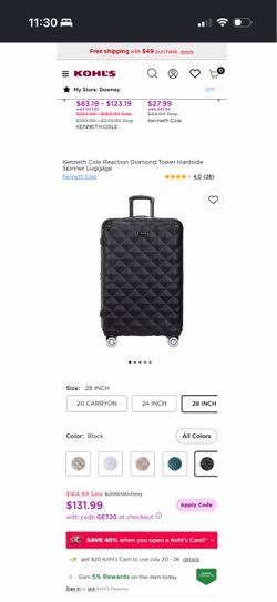 Kenneth Cole suit case