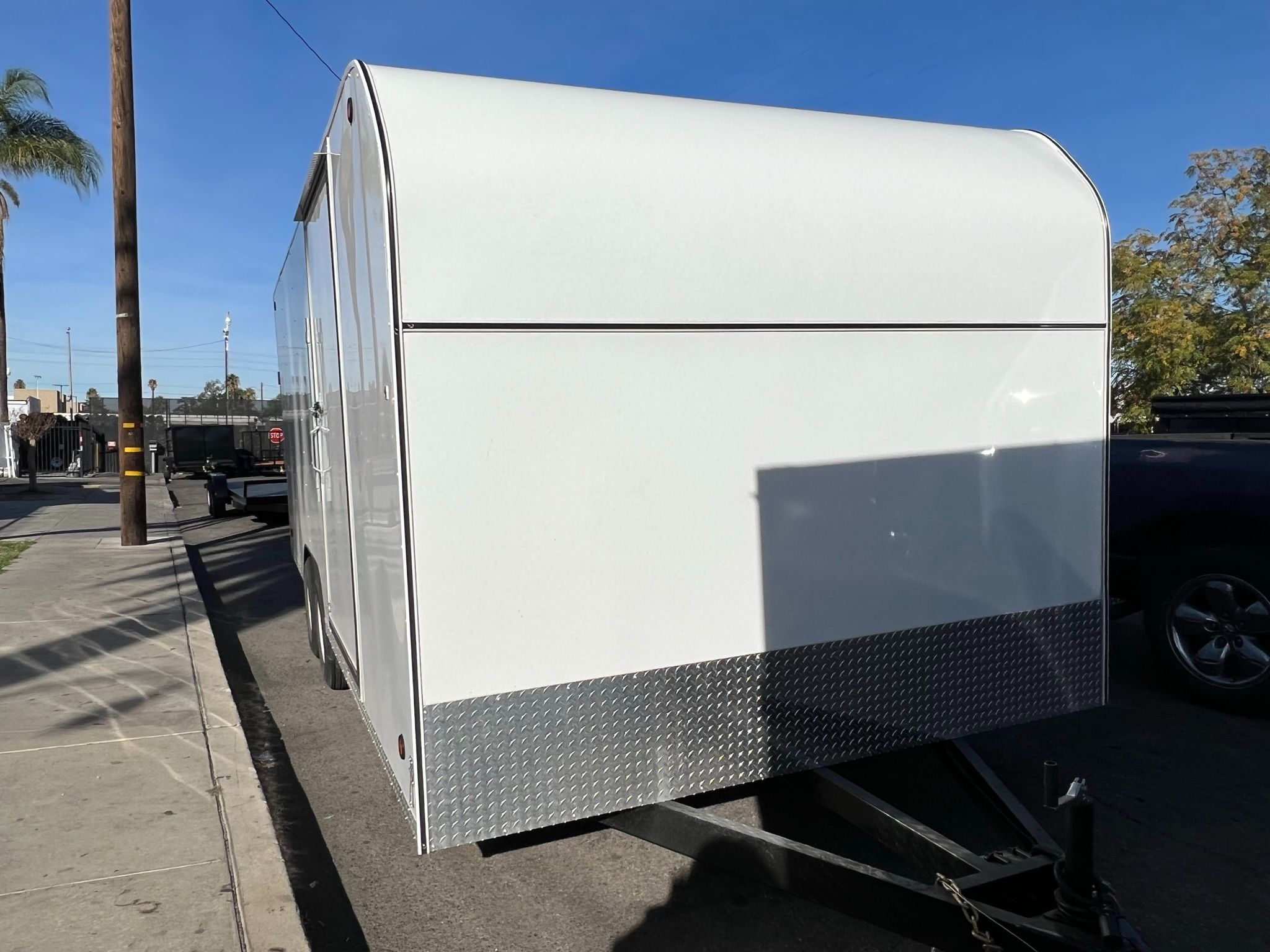8.5x20x7 Enclosed Trailer