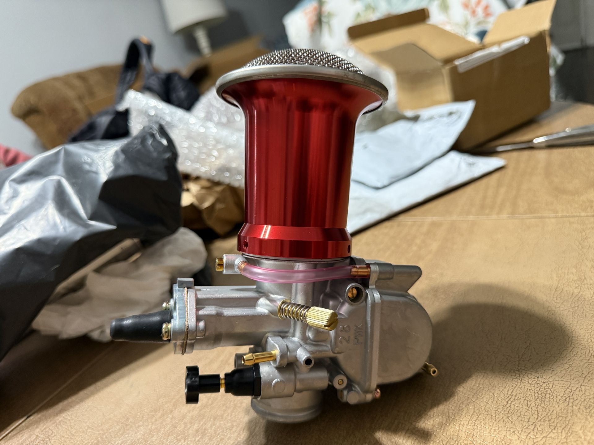 Mini Bike Velocity Stack Red 