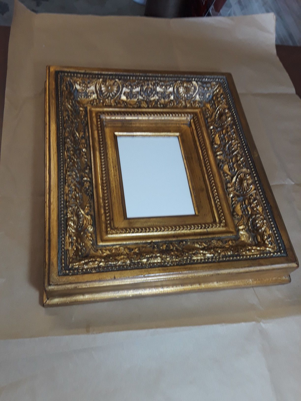 Antique gold frame
