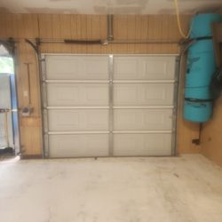 Garage Door With Overhead Door Opener Complete