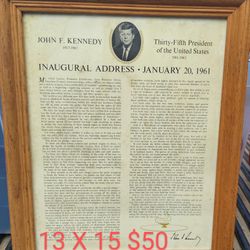 Inaugural Address