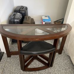Console Table w/ Matching Chair