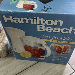Ice tea maker