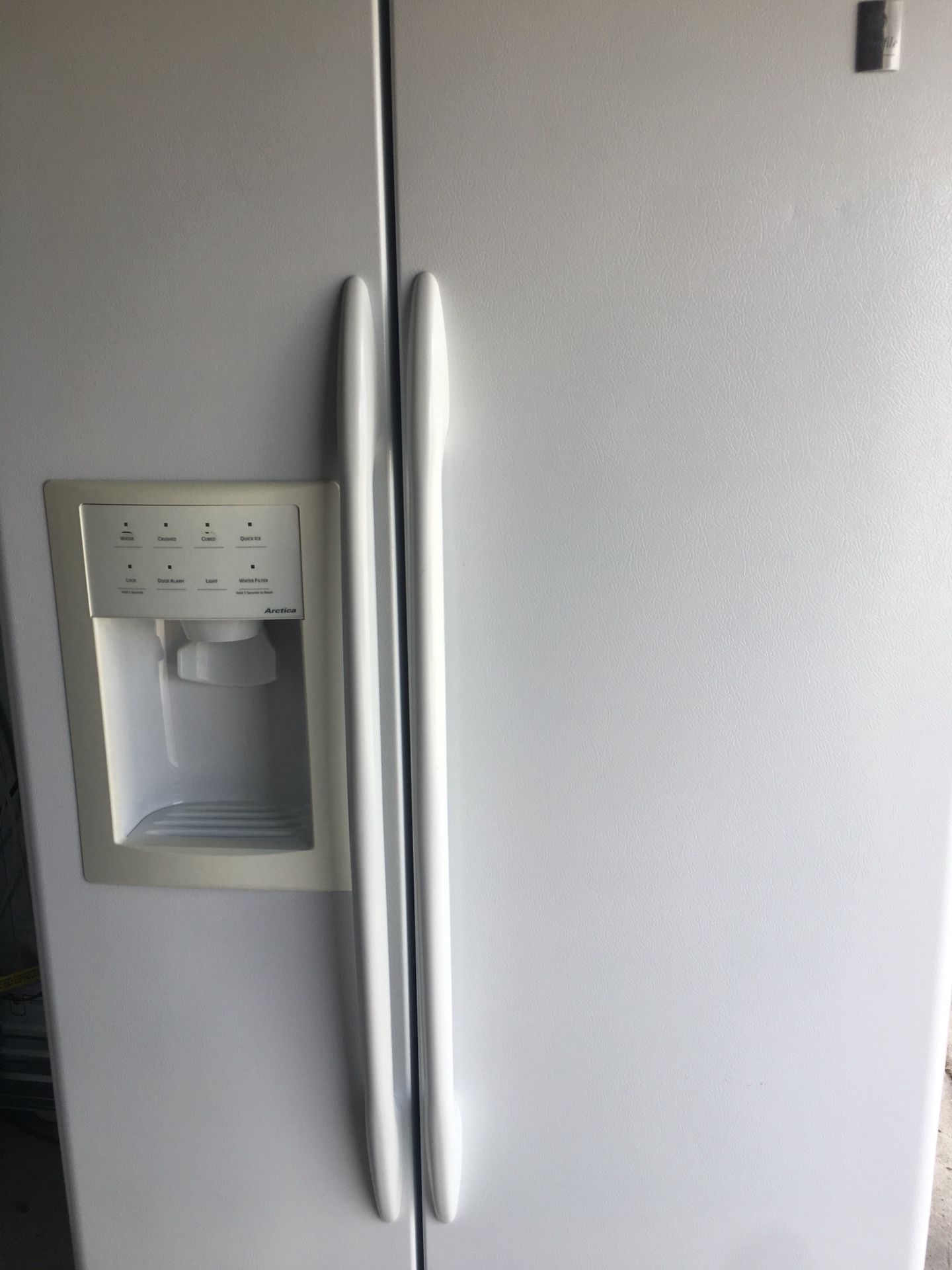Ge profile white refrigerator