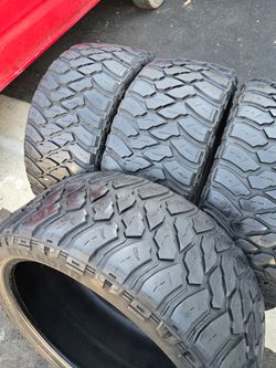 4 Used Tires Lt37x13.50r26 Atlander Roverclaw MT $420.00