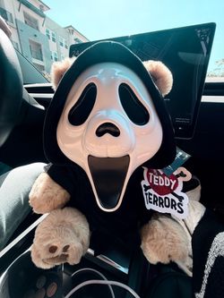 Ghost Face Teddy Terrors