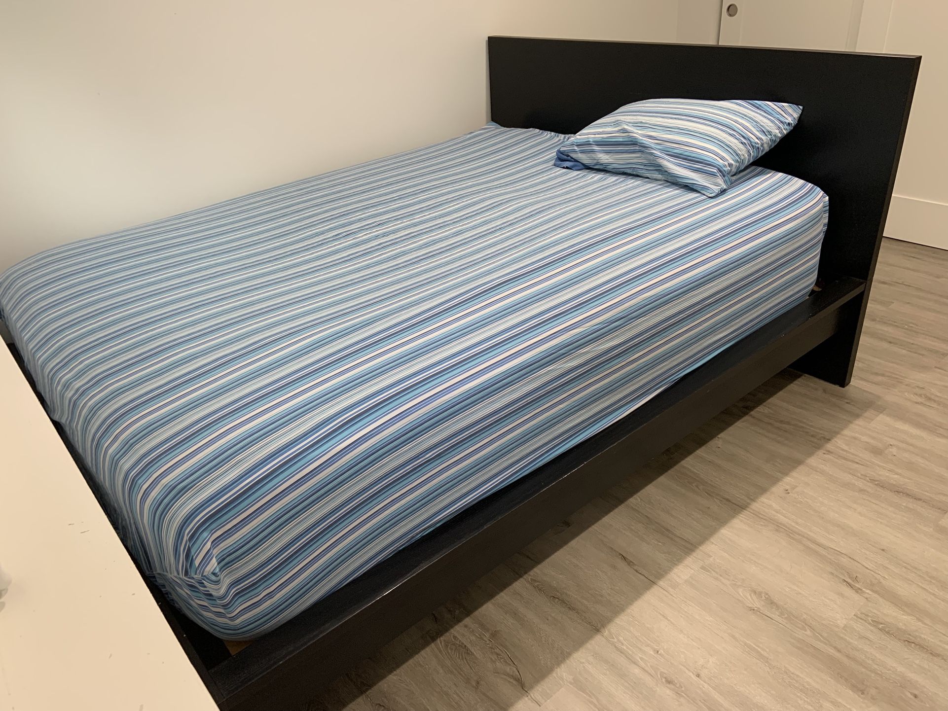 MALM Queen Bed Frame, Dark Brown