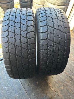 265 70 16 SET OF 2 TIRES USED MICKY THOMSON DEEGE EXCELLENT CONDITIONS WITH 80%TREAD LIFE REMAINING