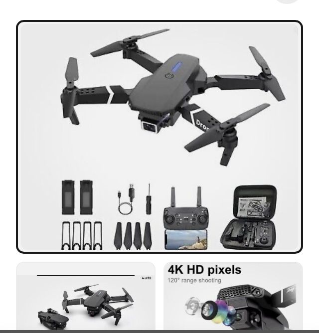 Brand new Drone, box still in plastic Drone Avoid Obstacles Foldable Drone with 4K HD Camera