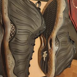 Nike Air Zoom penny Foamposite Black Stealth anthracite With Box Sz 11