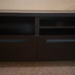 TV Stand  w/  2 Drawers $40.00