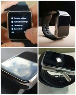 Bluetooth Smart Watch smartwatch with camera for iPhone & Android