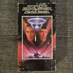 Star Trek the Final Frontier Vhs