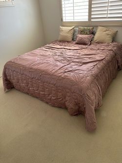 Sleep number bed used only for occasional guests.