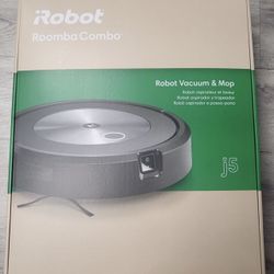 New iRobot Roomba j517020 Combo j5 Robot Vacuum And Mop With Smart Mapping