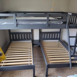 Brand New Triple Bunk Bed Take Home With $39 Down 