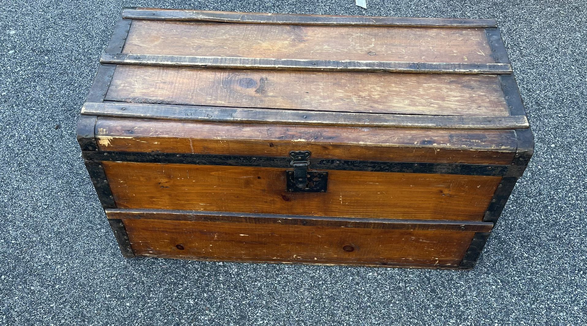 Vintage Antique Wooden Trunk Trades Available