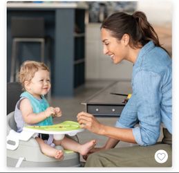 Infantino Go gaga! Grow-With-Me 4-in-1 Two-Can-Dine Deluxe Feeding Booster Seat 