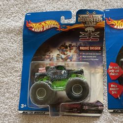 Hot Wheels Monster Jam Trucks Year 2000