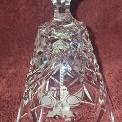 1986 Waterford Crystal Bell 12 days of Christmas • 3 French Hens  C18P051