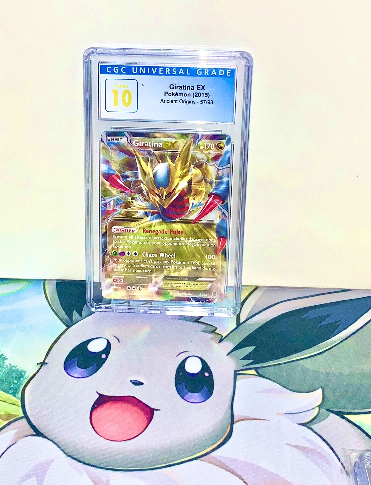 Pokémon XY Ancient Origins Giratina EX #57 CGC 10 Pristine