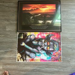 Picture In Frame And Loose Picture