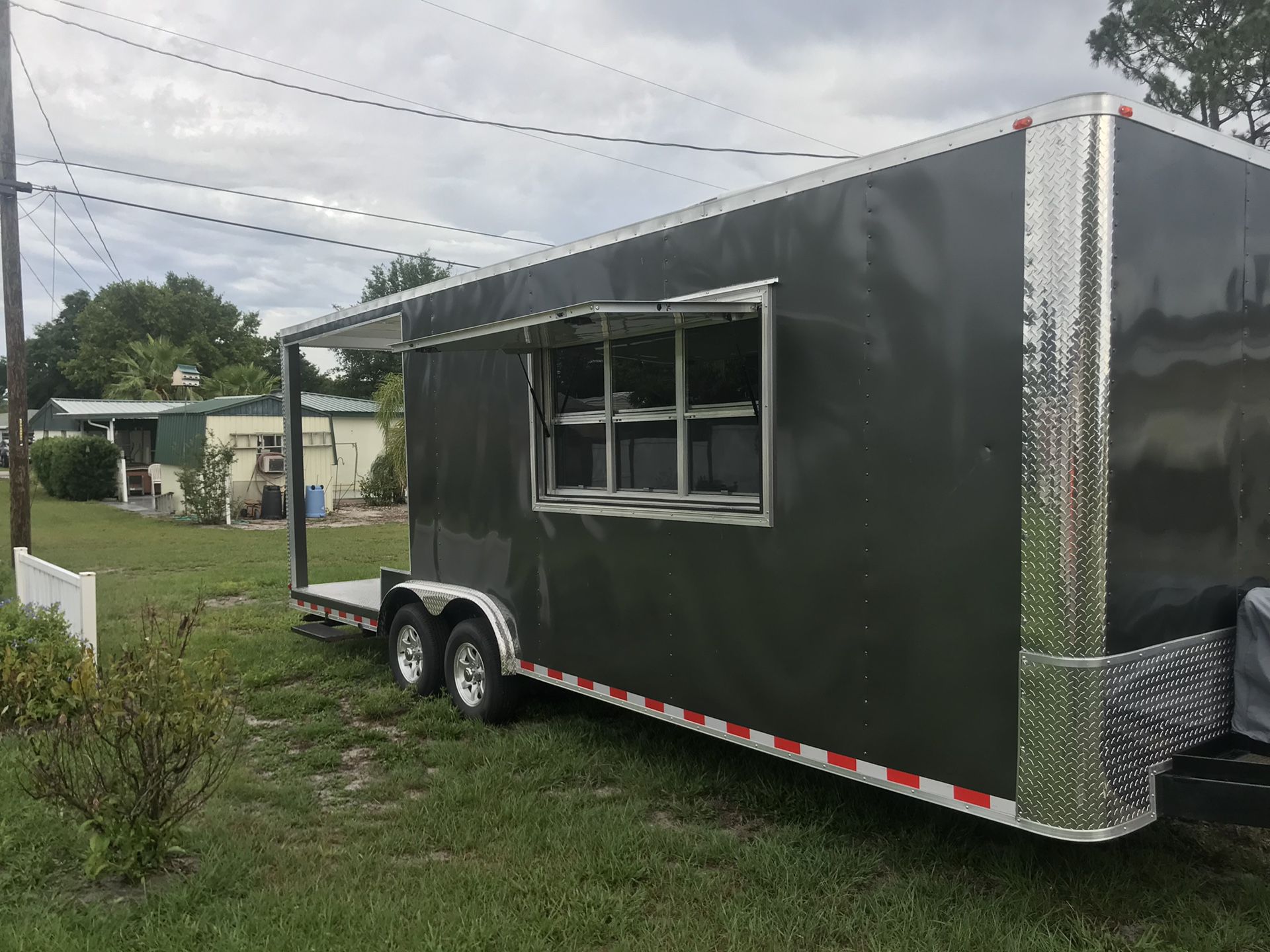 2017 CONCESSION TRAILER WITH PORCH