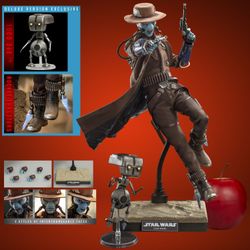 Hot Toys TMS080 Cad Bane Deluxe Set Star Wars The Book of Boba Fett 1/6 Figure