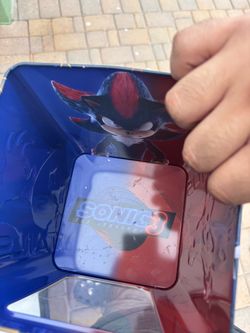 Sonic the Hedgehog 3 Collectible Tin Box and cup