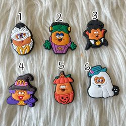 Halloween Croc Charms