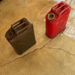 Metal 5 Gallon Jerry Cans