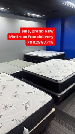 Huge sale for Mattress And Box Twin size #mattress and box 150.$ full 190$ Queen 200$ king 290$. free delivery free set up 708….289…7715… cash or Zell