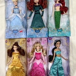 Disney Princess Dolls - NIB
