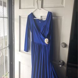 Beautiful Royal Blue  Baby Shower Dress $40 