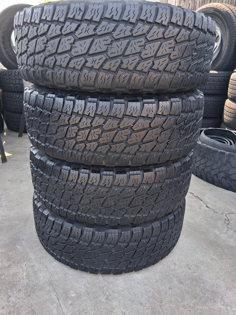 Set Of 4 265/70/r16 Nitto Terra Grappler All Terrain ‼️free Installation‼️