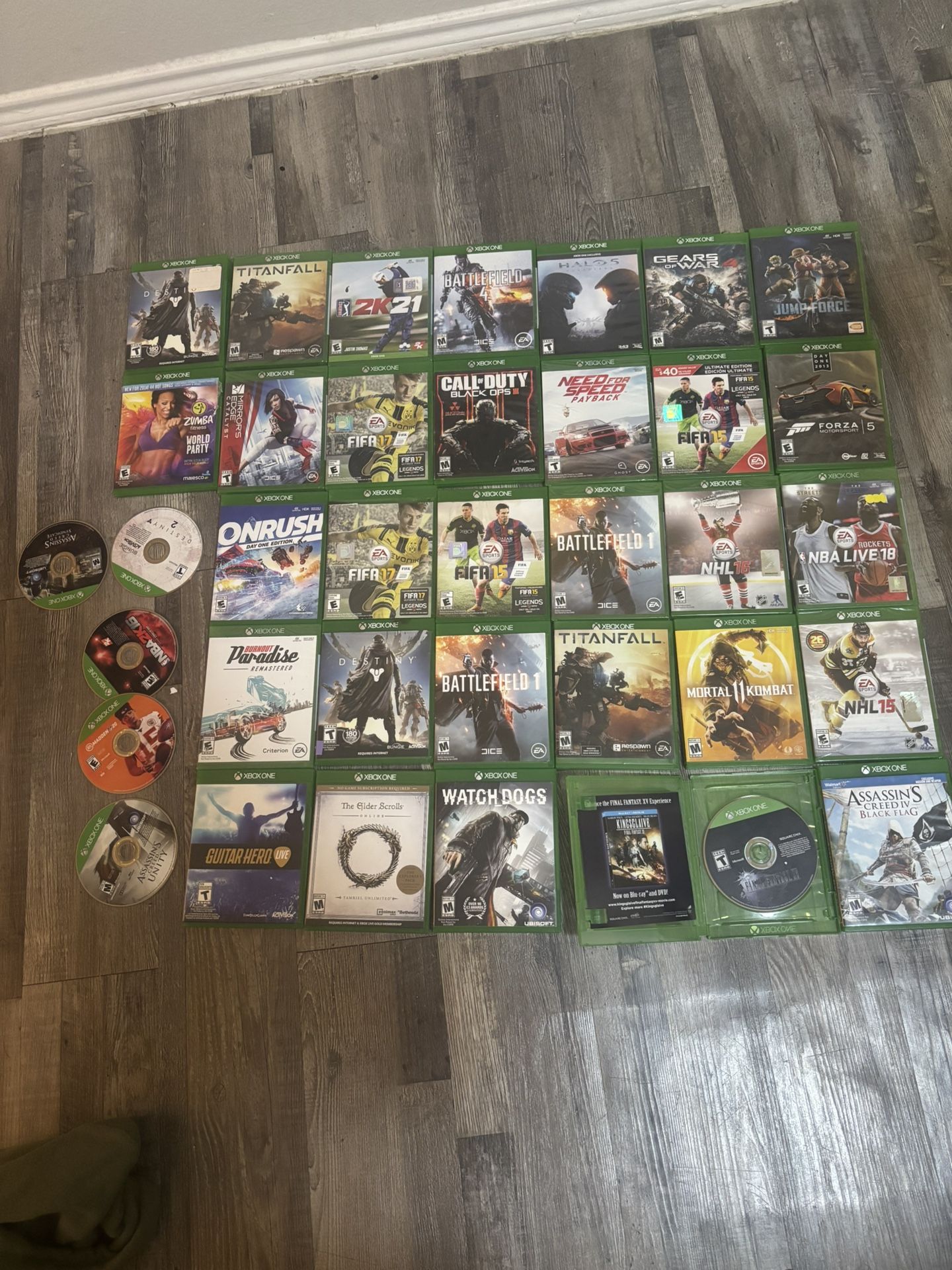 Xbox One Games. 5-10$ each depending of the game. 
