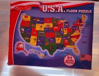 Melissa & Doug U.S.A. Jumbo Floor Puzzle