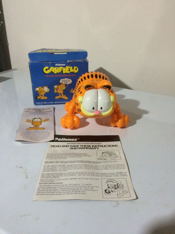 Vintage Garfield Collectible Toy Personal Massager