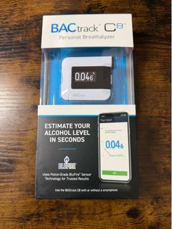 BACtrack C8 Personal Breathalyzer Police Grade BluFire Sensor