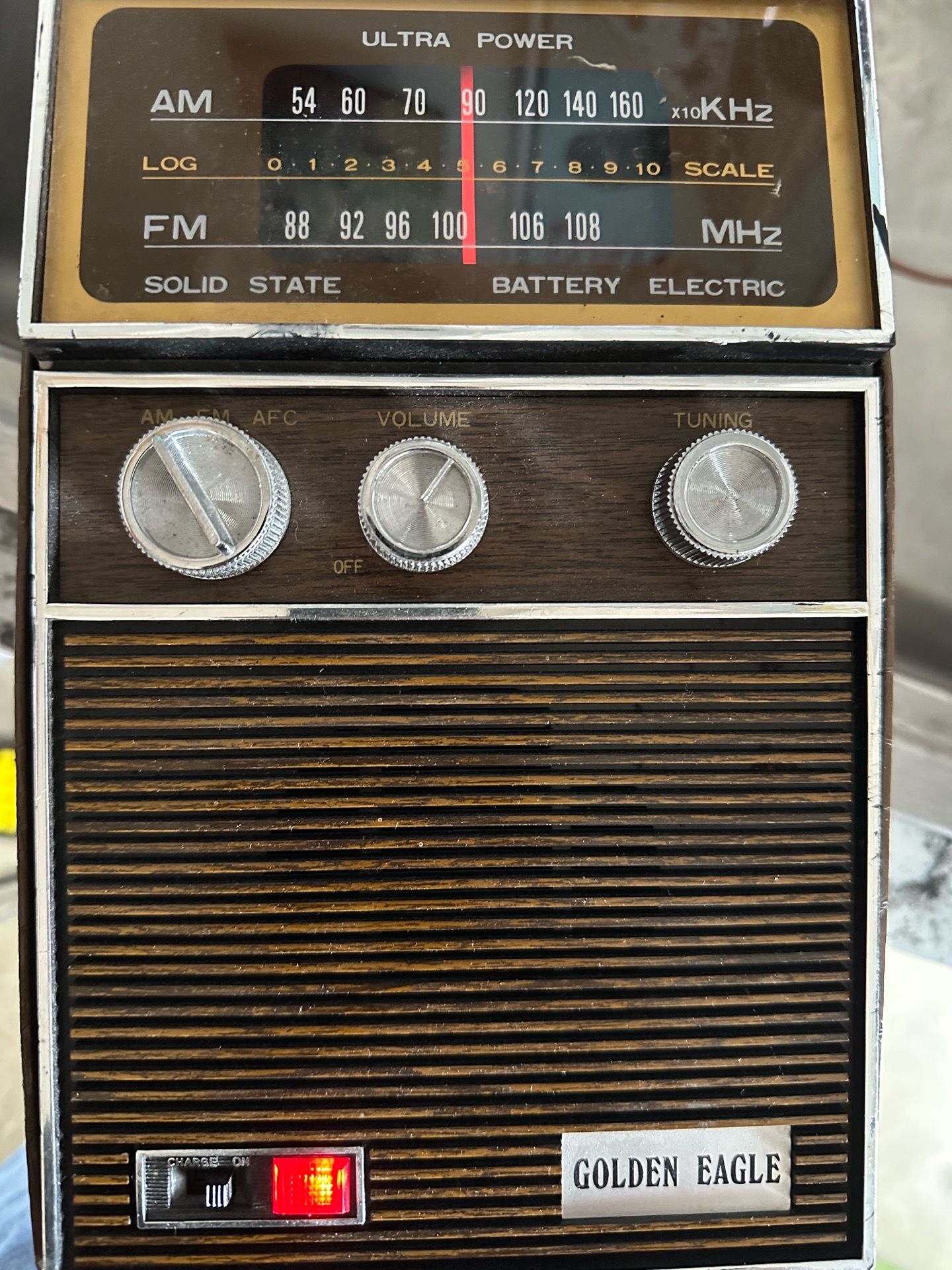 Golden Eagle Portable Radio