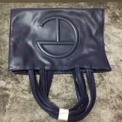 Telfar Sky blue shopping bag(medium-sized)